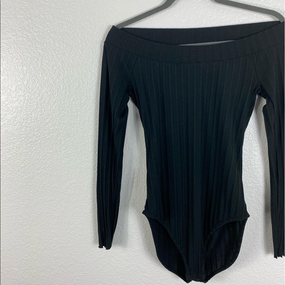 {Free People} Beside Me Square Neck Body Suit - Picture 4 of 7